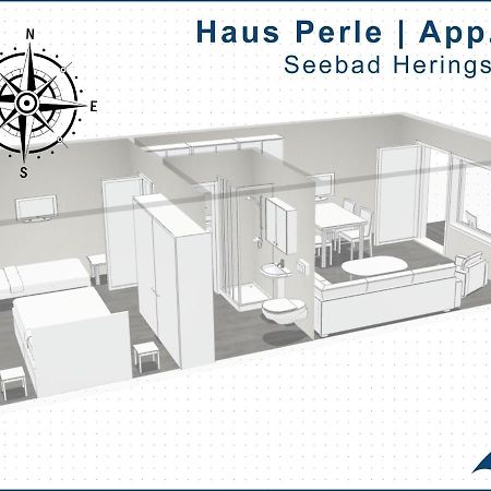 Apartmán Haus Perle Whg 02 Heringsdorf  Exteriér fotografie